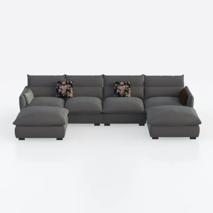 AYEASY Modular Sectional Sofa, Convertible Section
