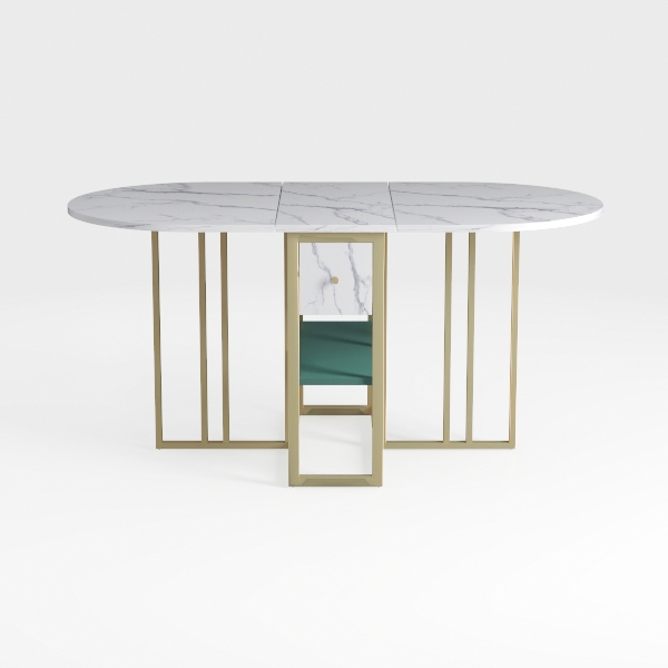 TAPIVA Desk Computer Desks Office Desk Marble Tabl