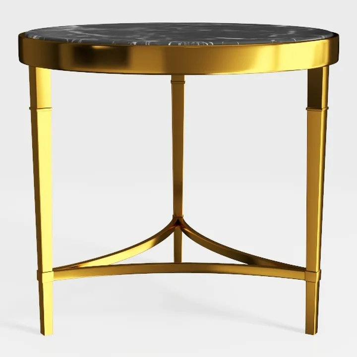 Furniture of America Keefer Contemporary Glass