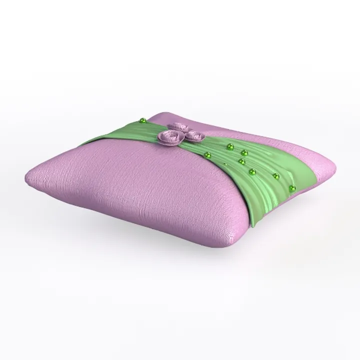 ANRODUO Pack of 2 Velvet Baby Pink Throw Pillows