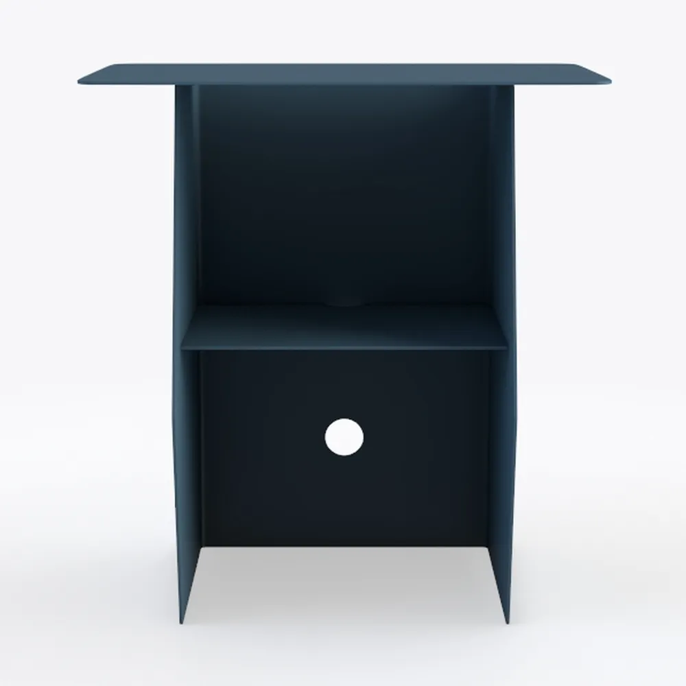 Night Stand, 18 Inch Farmhouse Nightstand with