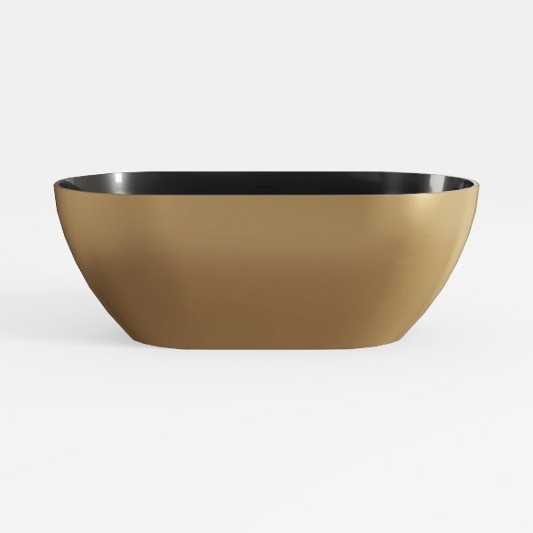 CBT-DW-72-MA Copper Bath Tub Double Wall, Matte