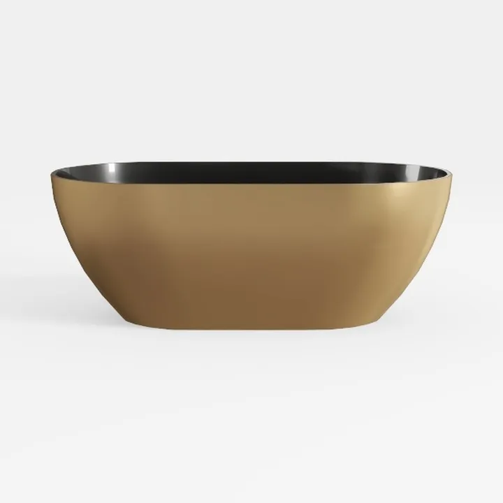 CBT-DW-72-MA Copper Bath Tub Double Wall, Matte