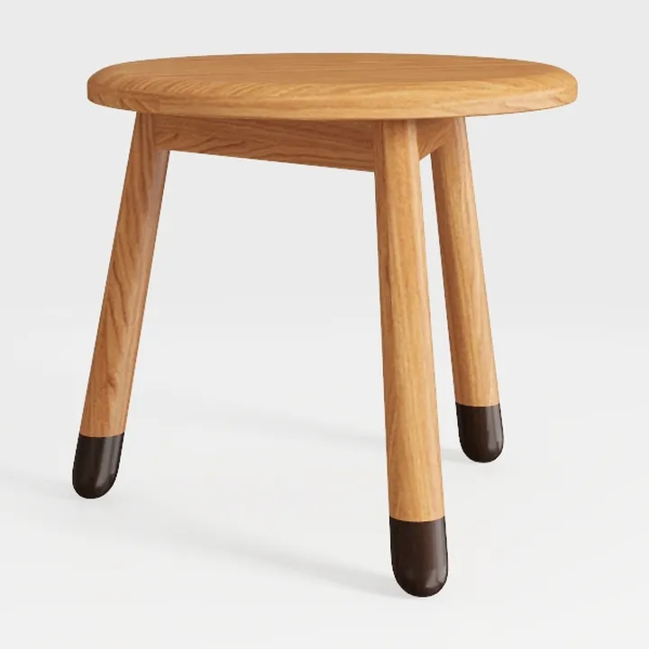 wingyz Wooden Step Stools for Kids, 10 Inch Solid 