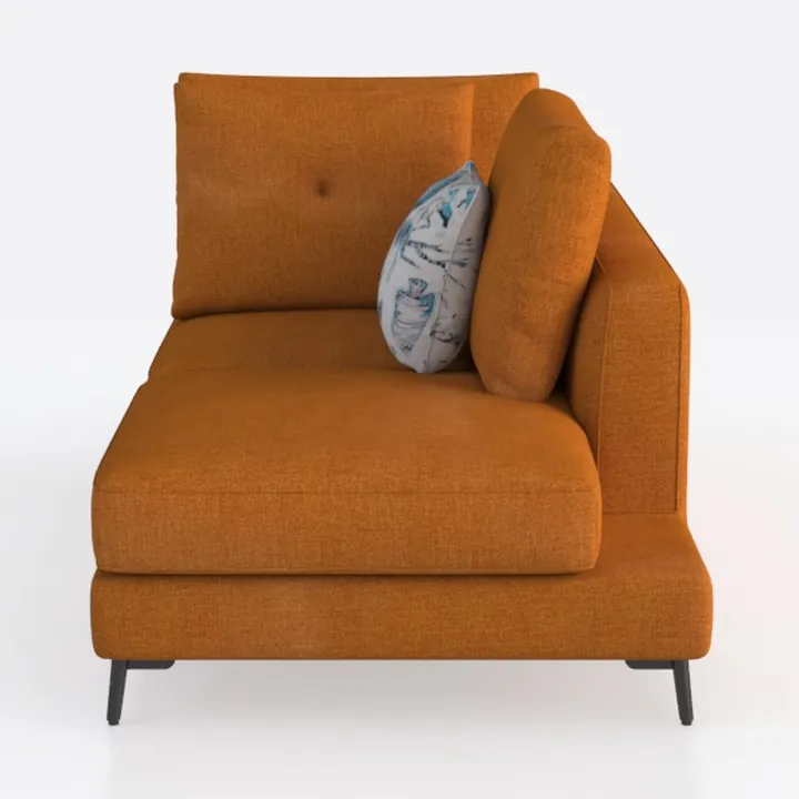 79.50 inches Long, Corduroy Sofa Fabric, with Thre