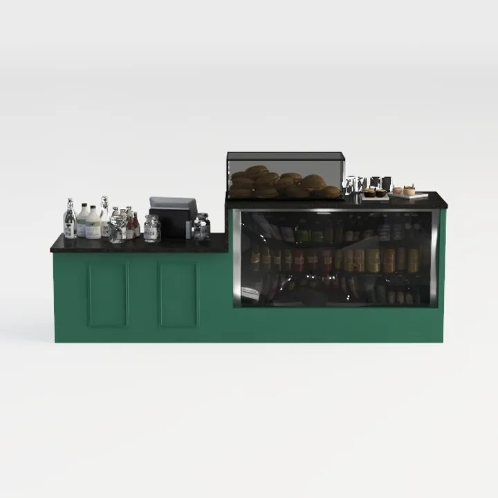 café counter