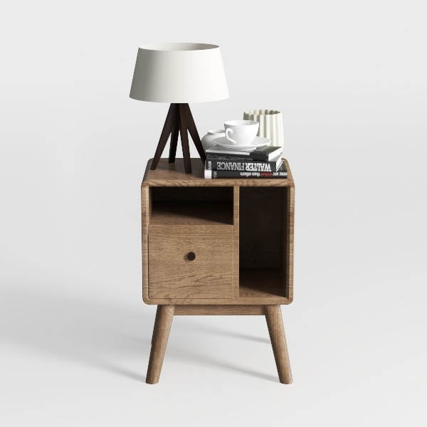 night stand-Rustic Timber