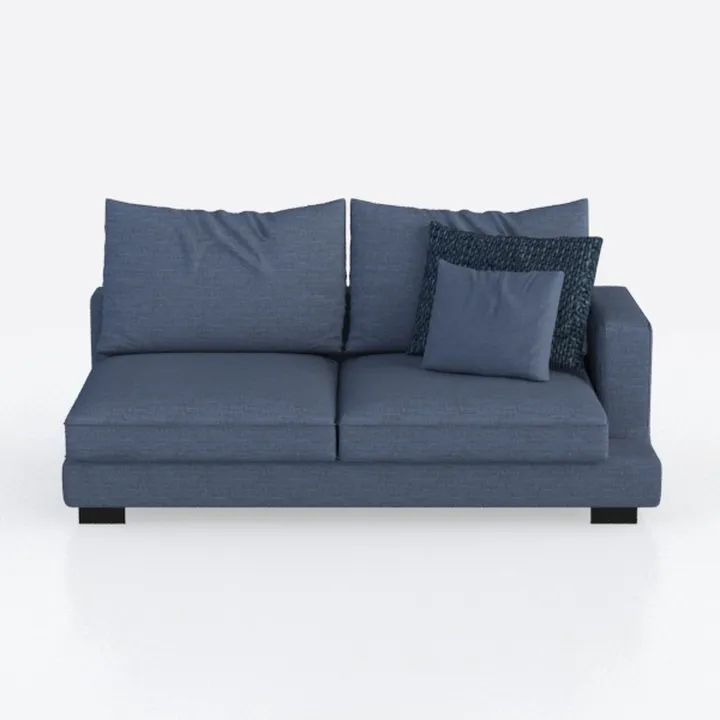 85’’ Modular Sectional Sofa, L Shaped 3-Seater
