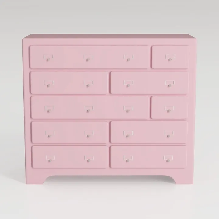 Tall Dressers for Bedroom with 12 Drawers, Fabric 