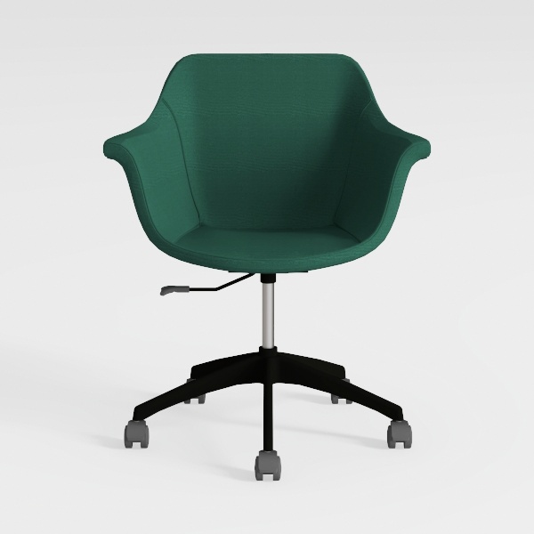 Velvet Home Office Desk Chair, Modern Cute