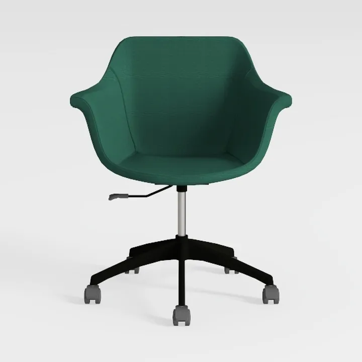 Velvet Home Office Desk Chair, Modern Cute