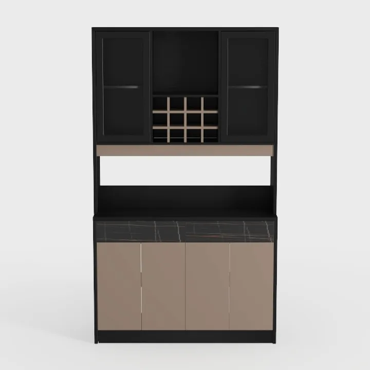 Cozy Castle Tall Kitchen Pantry Cabinet with