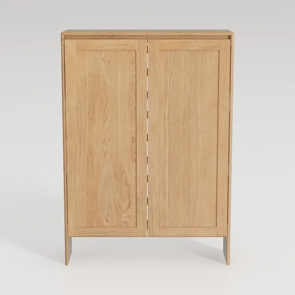 SICOTAS Rattan Sideboard Buffet Cabinet - Boho