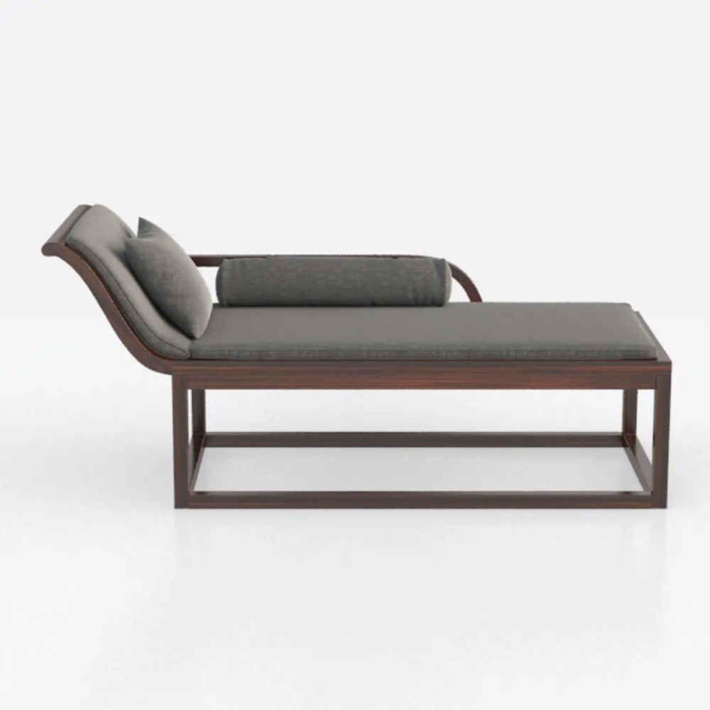 Enok Dark Gray Transitional Style Bench