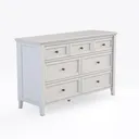 63.3 Inch Dresser for Bedroom, 10 Drawer Dresser Right 45 Degree View