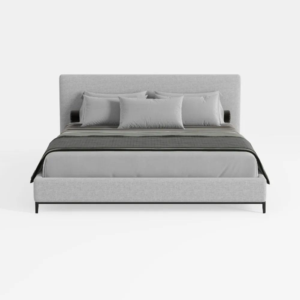 Channel Bed W/USB, King