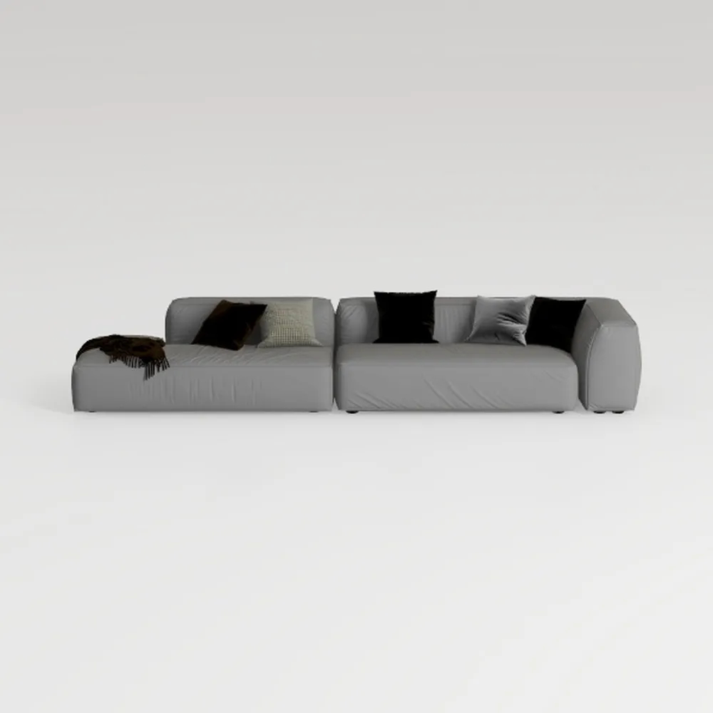 ZeHuoGe L-Shaped Sectional Couches for Living Room