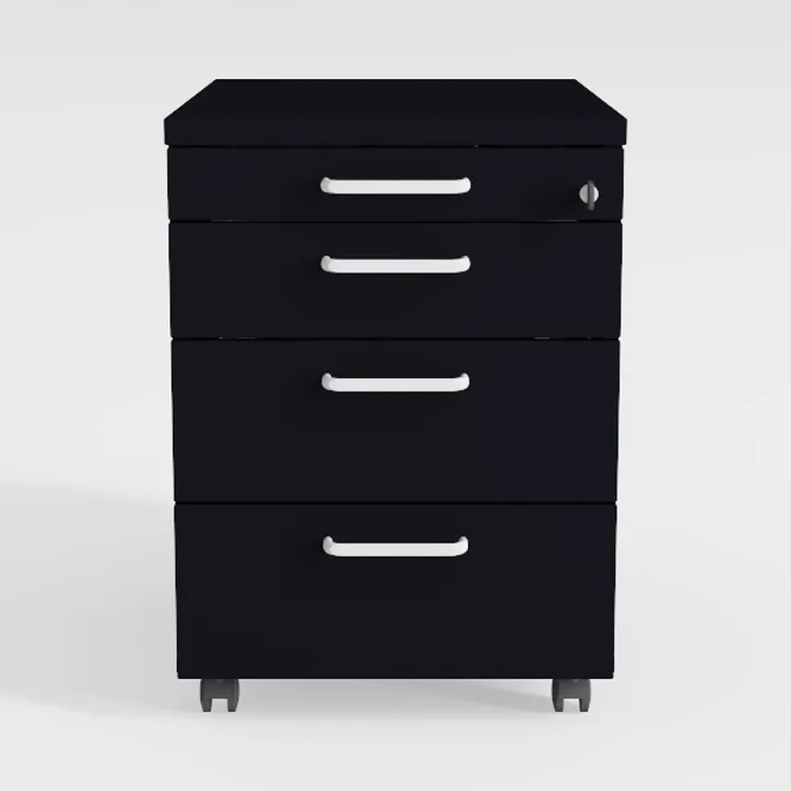 3 Drawer Fully Assembled Steel File Cabinet, Home