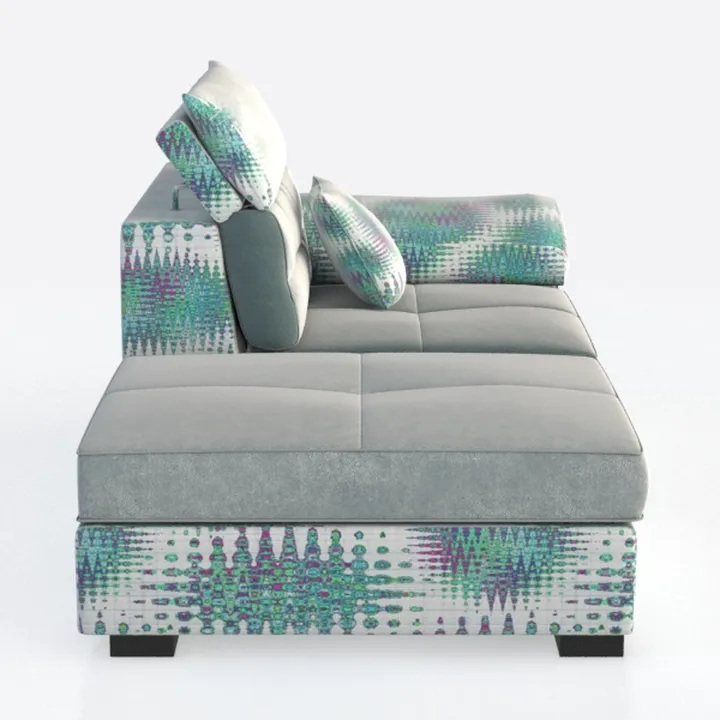UOCFYK L Shape 2-Piece Home Modular Sectional Sofa