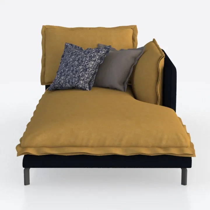 79.50 inches Long, Corduroy Sofa Fabric, with Thre