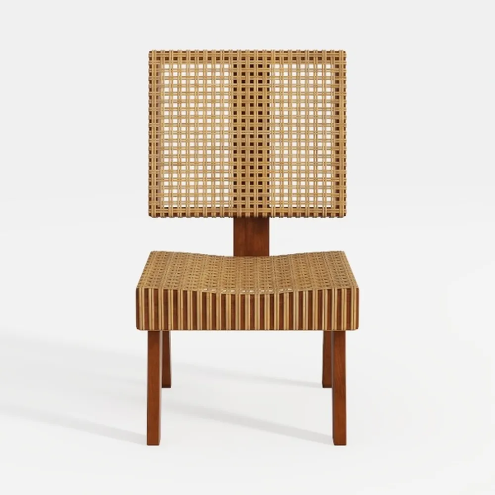 Safavieh Home Soleil Natural and White Leather Wov