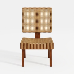 Safavieh Home Soleil Natural and White Leather Wov