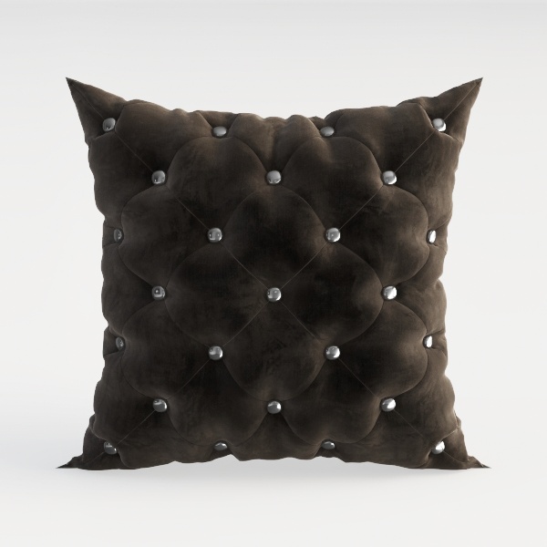 BRAWARM Black Leather Throw Pillow Covers 16 X 16