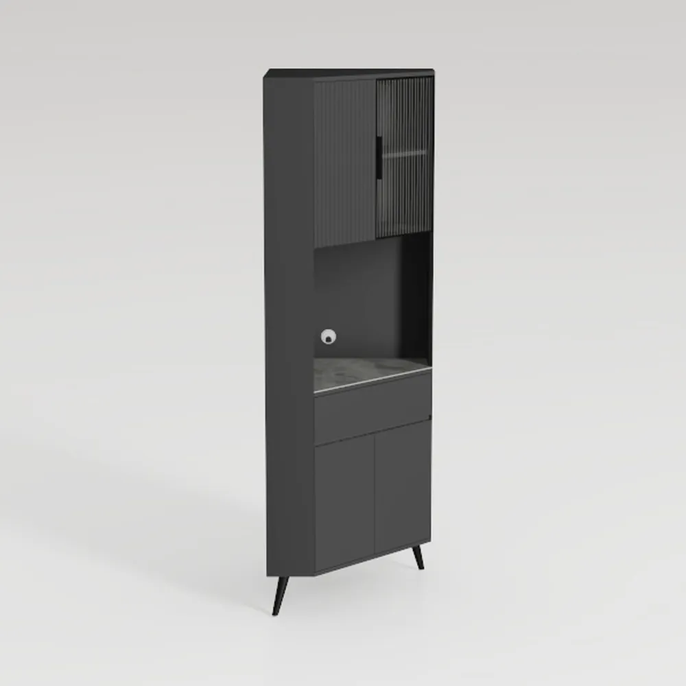 Modern Shoe Cabinet with Drawers,Narrow Hidden
