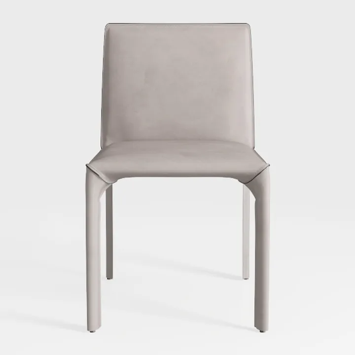 HomeRoots Set of Two Taupe and Gray Upholstered
