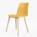 chair-workspace Left 45 Degree View