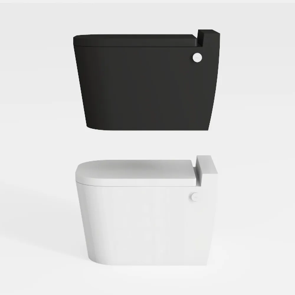 WOODBRIDGE Square Smart Bidet Toilet with Auto