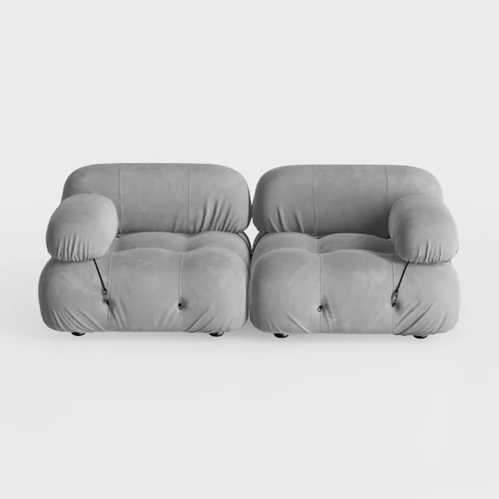 Stylish Featured Color Blocking Sofa Comfortable