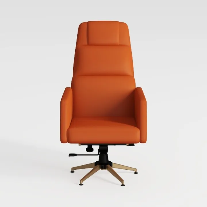 Office Leather Home Desk 360° Rotating Office Chai