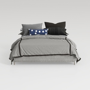 Atlin Designs Upholstered Queen Tufted Panel Bed i