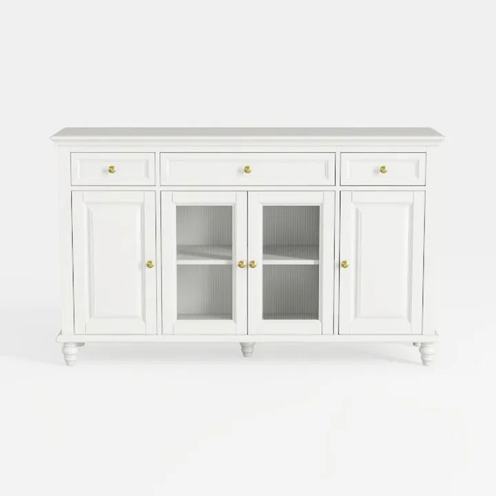 ECACAD Sideboard Buffet Cabinet with 4 Storage