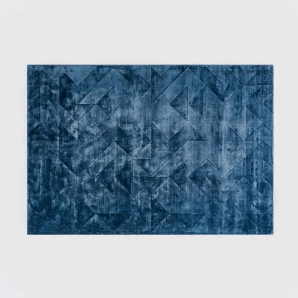 Nourison Essentials Indoor/Outdoor Navy Blue 4' x 6' Area Rug