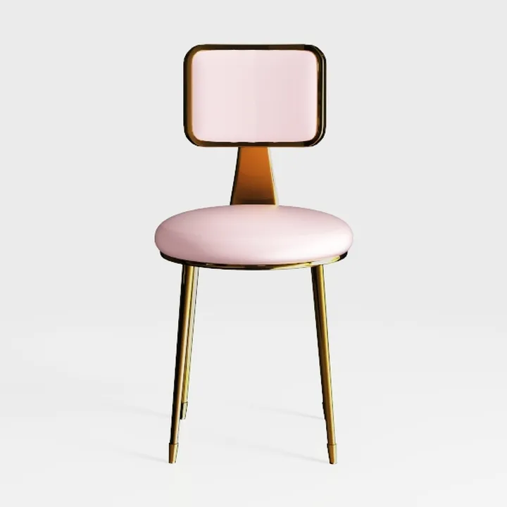 1 Pcs Gold Leg s,Velvet Household Desk Hotel