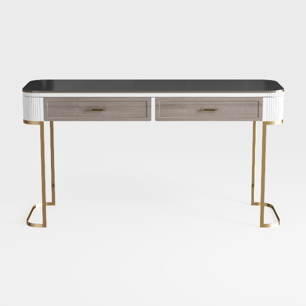 Ameriwood Home Serenity Computer Desk, Graphite Gr