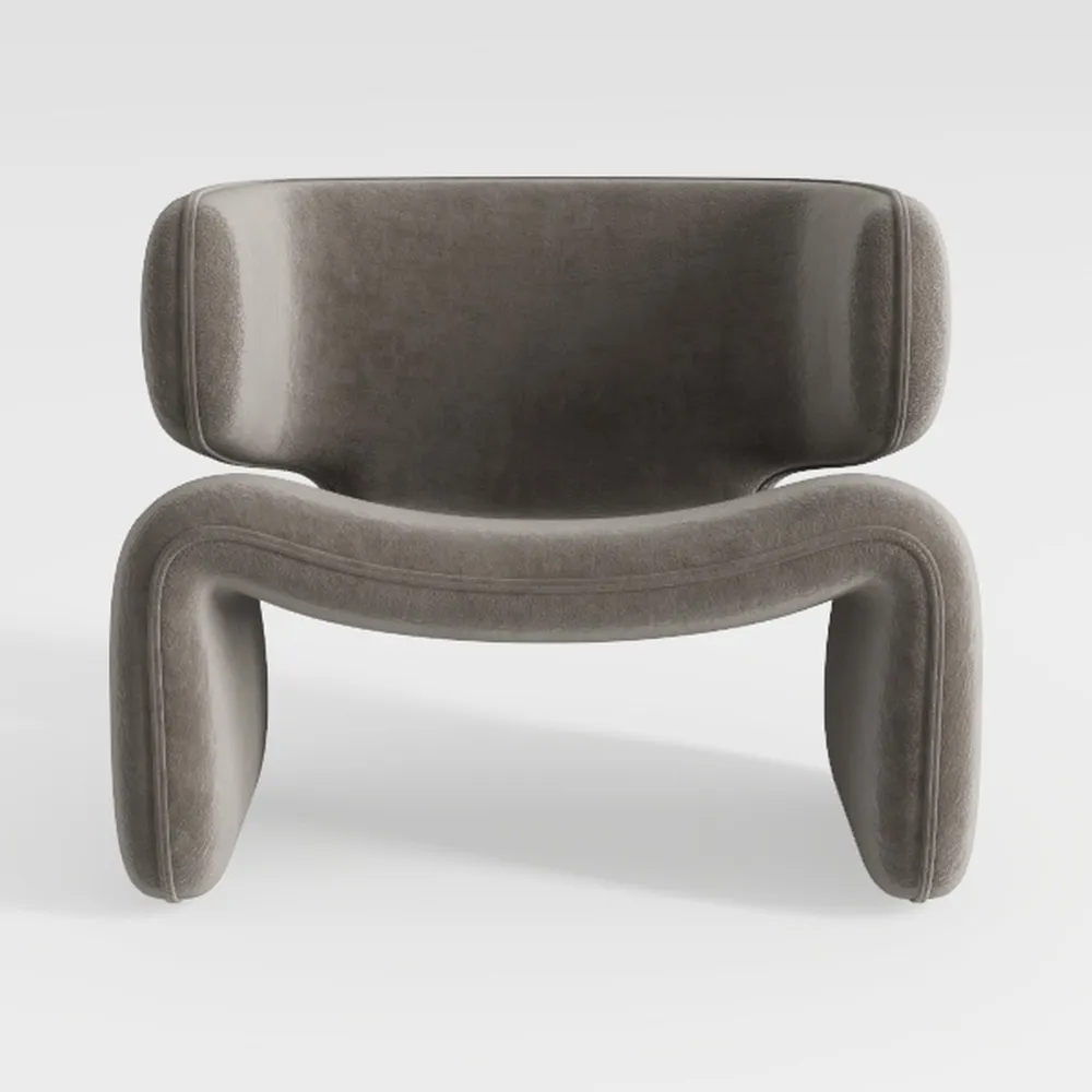 Modway Vivi Chenille Upholstered Accent Khaki-Plus