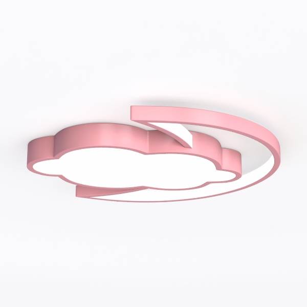 Ceiling light-8605-pink