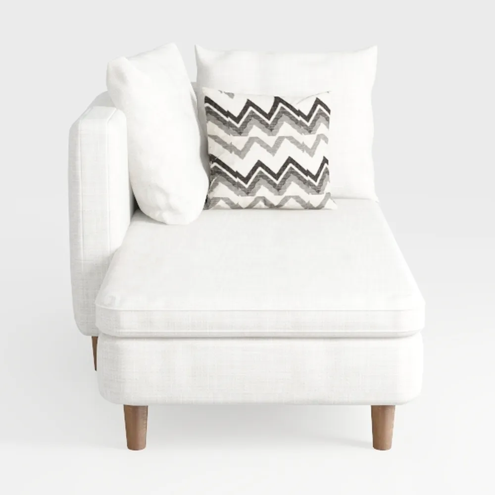 Oversized Accent Chair Modern Boucle Armchair for