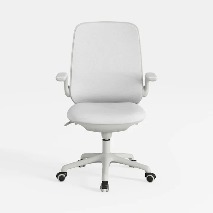 GTPOFFICE Ribbed Office Desk Chair High Back