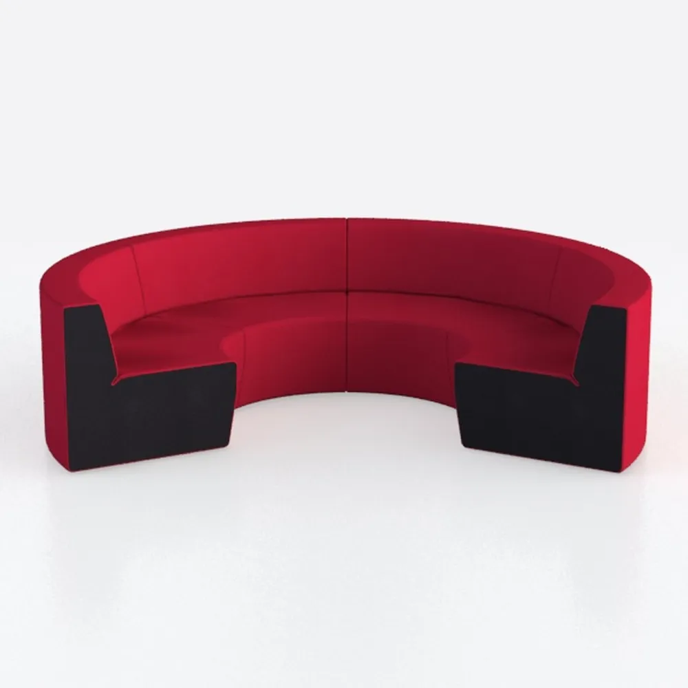 PREMIER Housewares 2403499 Sedia Aldo in Effetto Pelle, Rosso