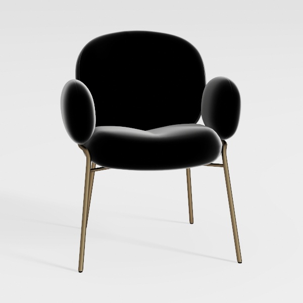 Velvet Dining Chairs Set of 6, Modern Upholstered