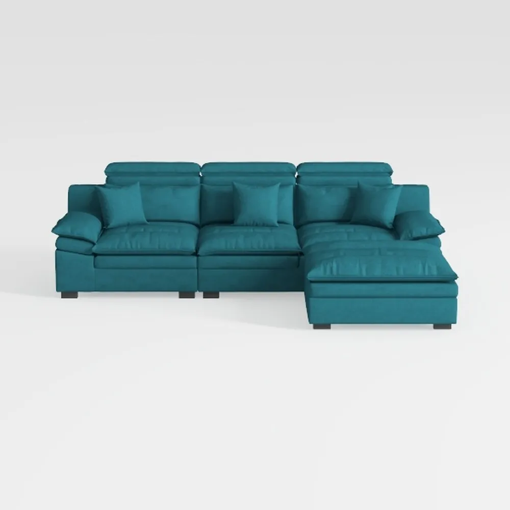 Modular Sectional Sofa for Living Room, Cloud Couc