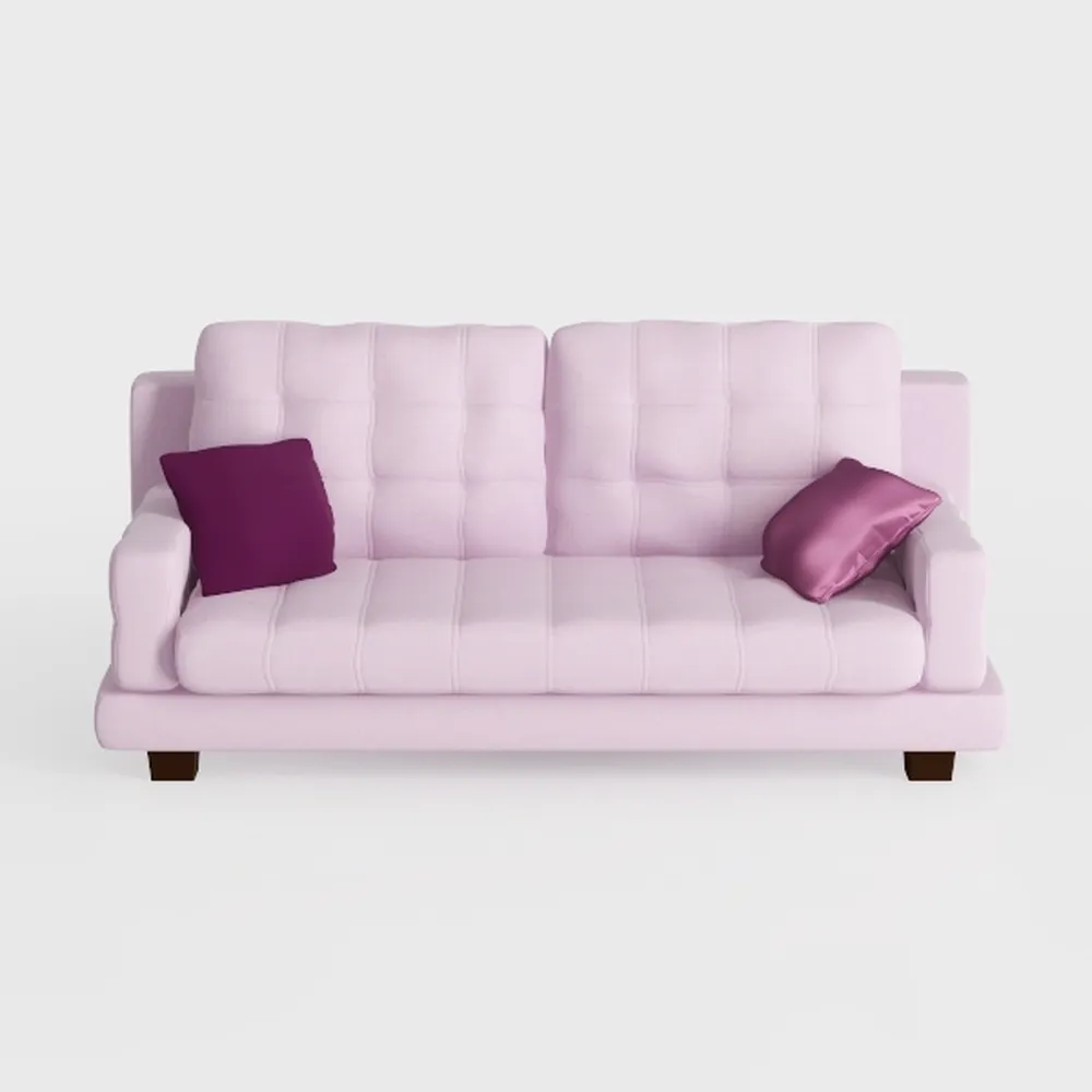 TYBOATLE 65" W Velvet Modern Convertible Folding