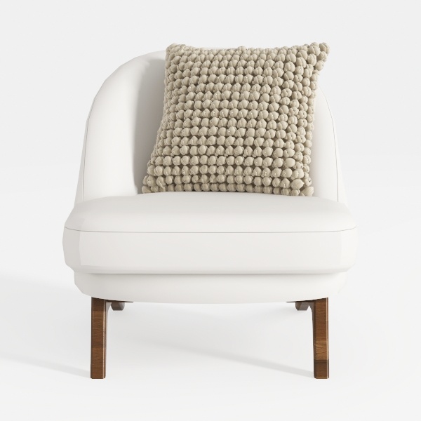 KOMFOTT Sherpa Accent Chair, Upholstered Armchair 