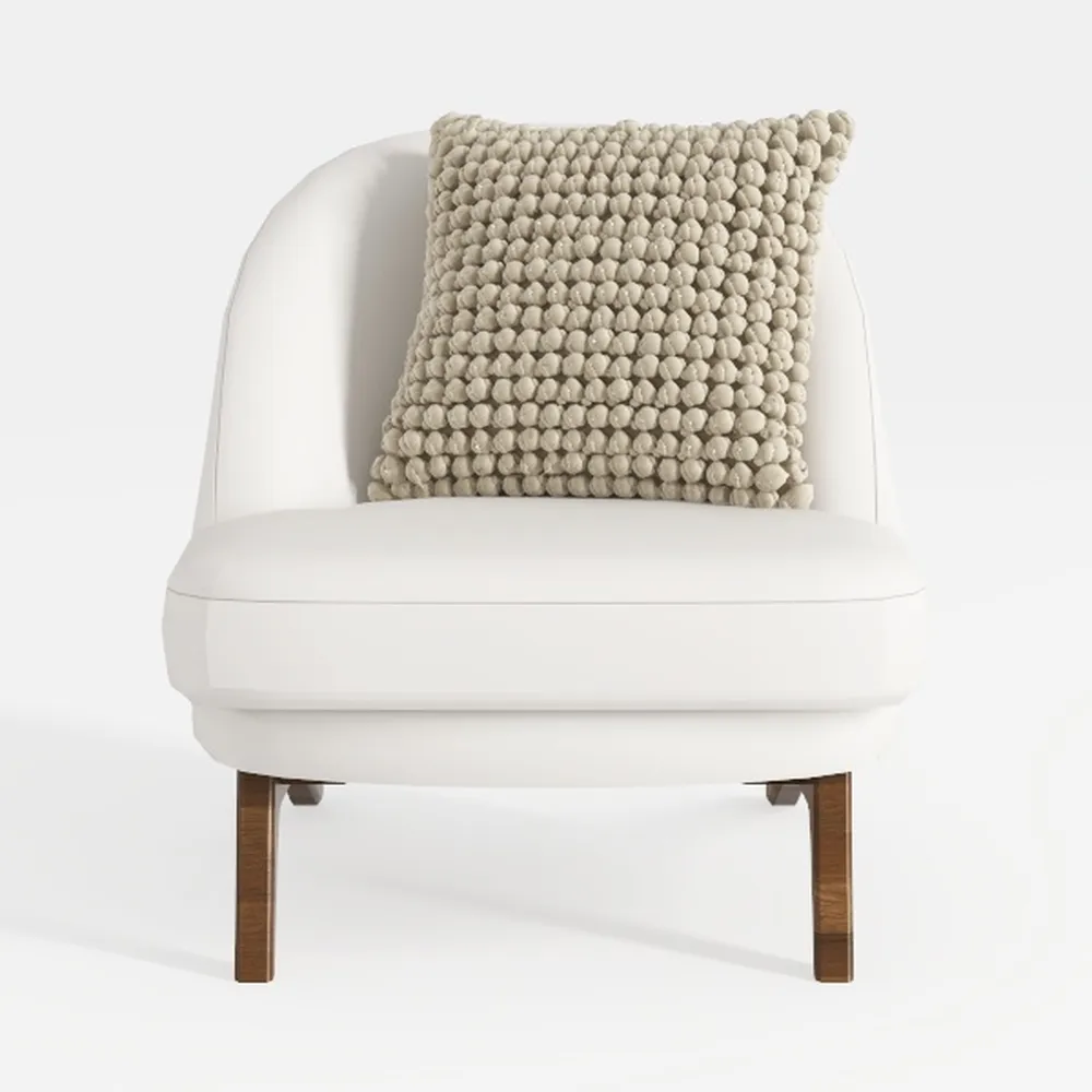 KOMFOTT Sherpa Accent Chair, Upholstered Armchair