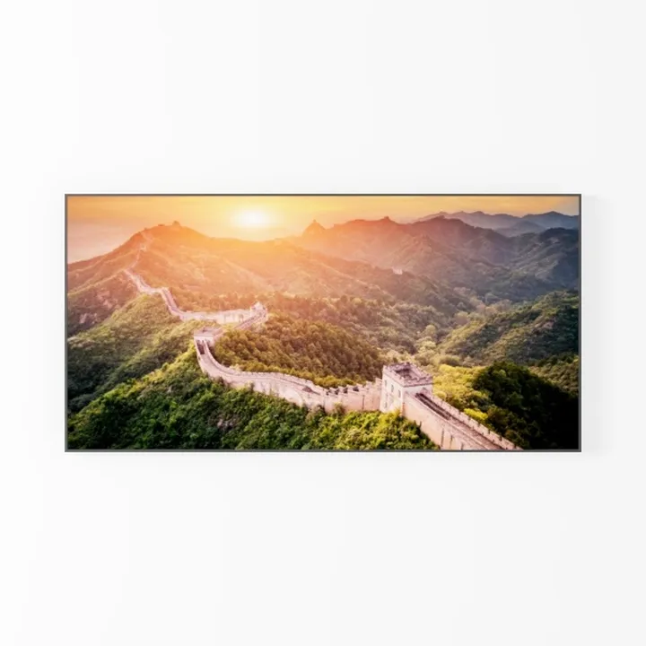 Great Wall Sunset Landscape Wall Art 3D Model