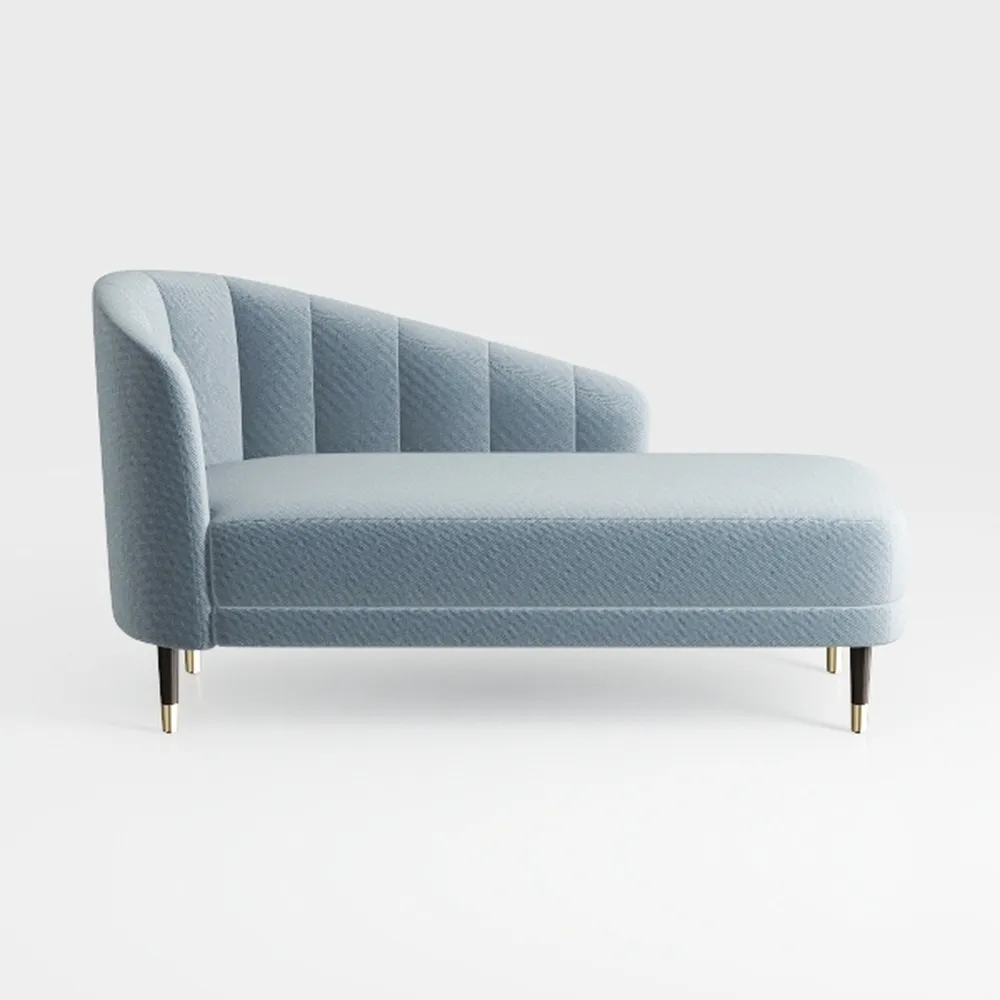 SAFAVIEH Couture Primrose Glam Light Blue Velvet